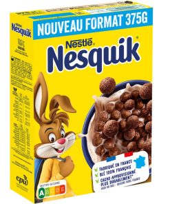 NESTLE Céréales Nesquik Chocolat 375 g