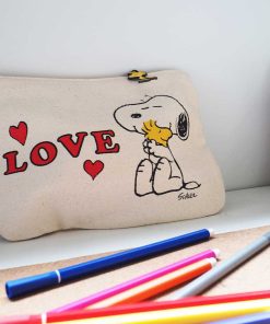 Trousse LOVE Snoopy & Woodstock