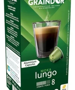 GRAINDOR caps Lungo Moka 8 RFA 20pc (1pc)