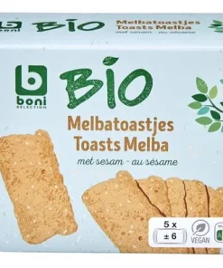 B BIO toasts melba sésame 5x6pc