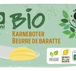 B BIO beurre baratte doux 250g